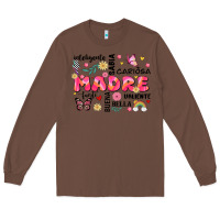 Chestnut ella es mama Long Sleeve Tee - JahusDesignShop