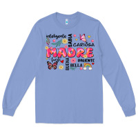 Colony Blue ella es mama Long Sleeve Tee - JahusDesignShop