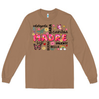 Toasted Coconut ella es mama Long Sleeve Tee - JahusDesignShop