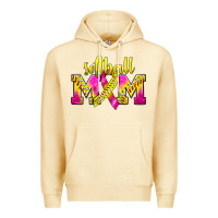 Pina Colada Softball Mom Breast Cancer Premium Hoodie - BundleAndBundleShop
