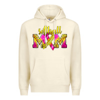 Sandshell Softball Mom Breast Cancer Premium Hoodie - BundleAndBundleShop