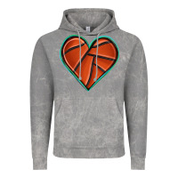 Cloud Rock basketball heart Vintage Hoodie - texasbilliewilder