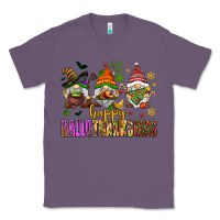 Lavender happy hallothanksmas gnomes Classic Tee - AdoDesignShop