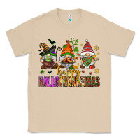 Mushroom happy hallothanksmas gnomes Classic Tee - AdoDesignShop