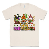 Natural happy hallothanksmas gnomes Classic Tee - AdoDesignShop