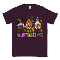 Plum happy hallothanksmas gnomes Classic Tee - AdoDesignShop