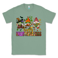 Sage happy hallothanksmas gnomes Classic Tee - AdoDesignShop