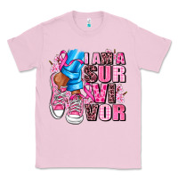 Bubblegum Pink i am a survivor Classic Tee - AdoDesignShop