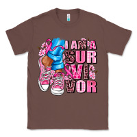 Chestnut i am a survivor Classic Tee - AdoDesignShop