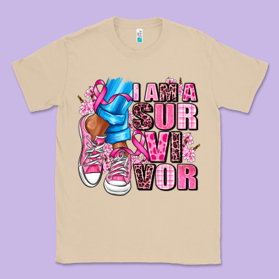 I Am A Survivor Classic Tee Designed By Adodesignshop