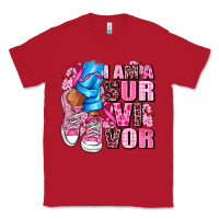 Red i am a survivor Classic Tee - AdoDesignShop