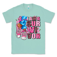 Seafoam i am a survivor Classic Tee - AdoDesignShop