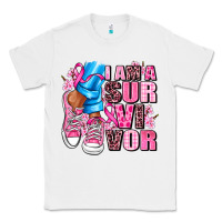 White i am a survivor Classic Tee - AdoDesignShop