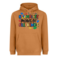 Meerkat normalize minds of all kinds Heavyweight Hoodie - MaliasSmallBusiness