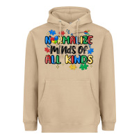 Mushroom normalize minds of all kinds Heavyweight Hoodie - MaliasSmallBusiness
