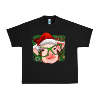 Black christmas pig Urban Heavy Tee - RanaPortraitStore