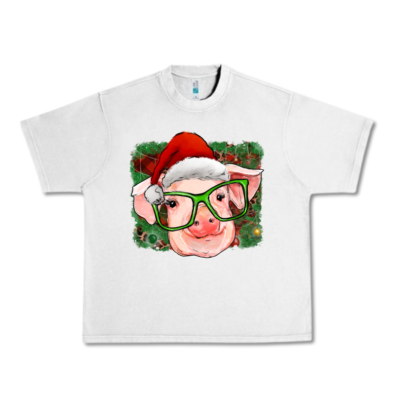 Christmas Pig Urban Heavy Tee by RanaPortraitStore | Teevron
