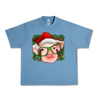 Pebble Blue christmas pig Urban Heavy Tee - RanaPortraitStore