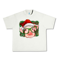 Pistachio christmas pig Urban Heavy Tee - RanaPortraitStore