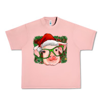Salmon christmas pig Urban Heavy Tee - RanaPortraitStore
