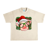 Sandshell christmas pig Urban Heavy Tee - RanaPortraitStore