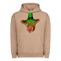 Pigment Burro St Patricks Day Cow Urban Hoodie - Bettercallsaul