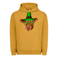 Pigment Peanut Butter St Patricks Day Cow Urban Hoodie - Bettercallsaul