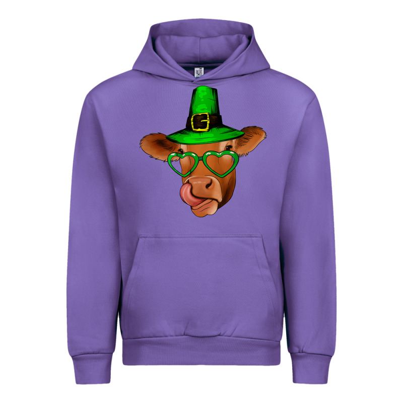 St Patricks Day Cow Urban Hoodie by Bettercallsaul | Teevron