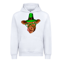 White St Patricks Day Cow Urban Hoodie - Bettercallsaul