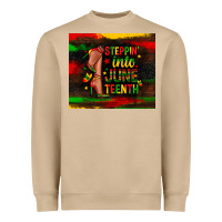 Mushroom steppin into juneteenth Heavyweight Sweatshirt - Zillion Design Studio
