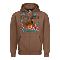 Chestnut life is better with a dachshund Zipper Hoodie - Jasminsmagicworld