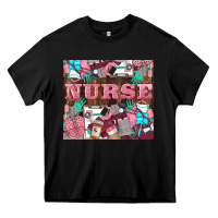 Black Nurse Heavy Core Tee - LillyAllenDesigns