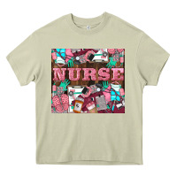 Mossy Nurse Heavy Core Tee - LillyAllenDesigns
