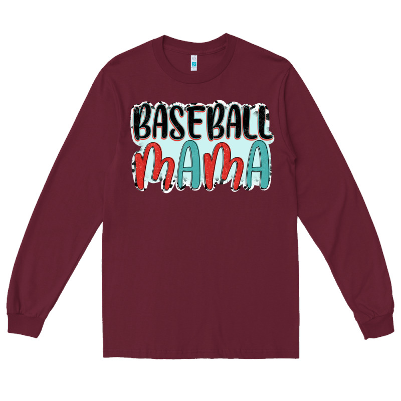 Baseball Mama Long Sleeve Tee by JahusDesignShop | Teevron