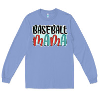 Colony Blue baseball mama Long Sleeve Tee - JahusDesignShop