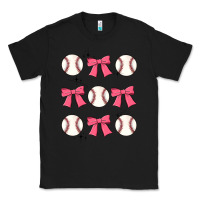 Black baseball coquette bow Classic Tee - JahusDesignShop