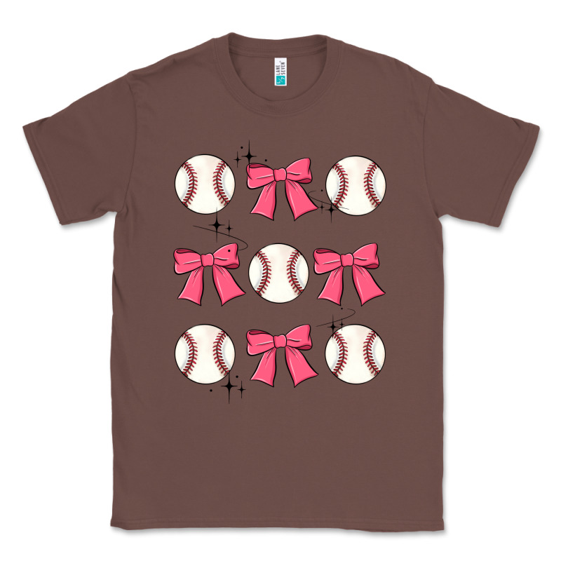 Baseball Coquette Bow Classic Tee by JahusDesignShop | Teevron