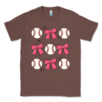 Chestnut baseball coquette bow Classic Tee - JahusDesignShop