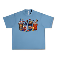 Pebble Blue american football coffee cups Urban Heavy Tee - Zillion Design Studio