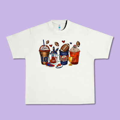 American Football Coffee Cups Urban Heavy Tee Designed By Zillion Design Studio