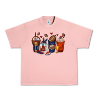 Salmon american football coffee cups Urban Heavy Tee - Zillion Design Studio