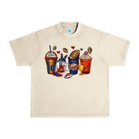 Sandshell american football coffee cups Urban Heavy Tee - Zillion Design Studio