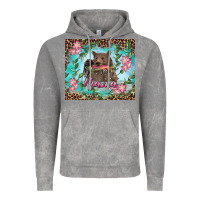 Cloud Rock Mama bear haunting fish floral Vintage Hoodie - RanaPortraitStore