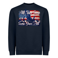 Navy all gave some some gave all tbw Heavyweight Sweatshirt - texasbilliewilder