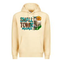 Pina Colada Small Town Mama With Sheeps Premium Hoodie - BundleAndBundleShop