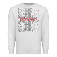 Oatmeal Heather senior Premium Sweatshirt - MaliasSmallBusiness
