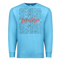 Ocean Blue senior Premium Sweatshirt - MaliasSmallBusiness