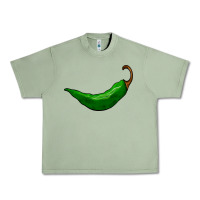 Oil Green jalapeño Urban Heavy Tee - BarkalooDesign