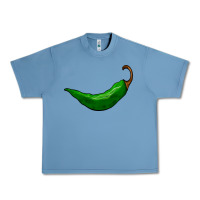 Pebble Blue jalapeño Urban Heavy Tee - BarkalooDesign