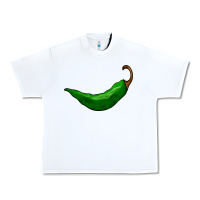 White jalapeño Urban Heavy Tee - BarkalooDesign